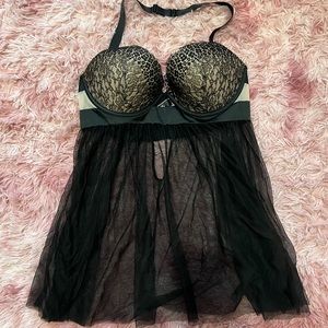 babydoll sexy lingerie naughty lace nightwear